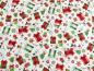 Preview: Patchwork Stoff Studio E Geschenkpäckchen in rot und grün